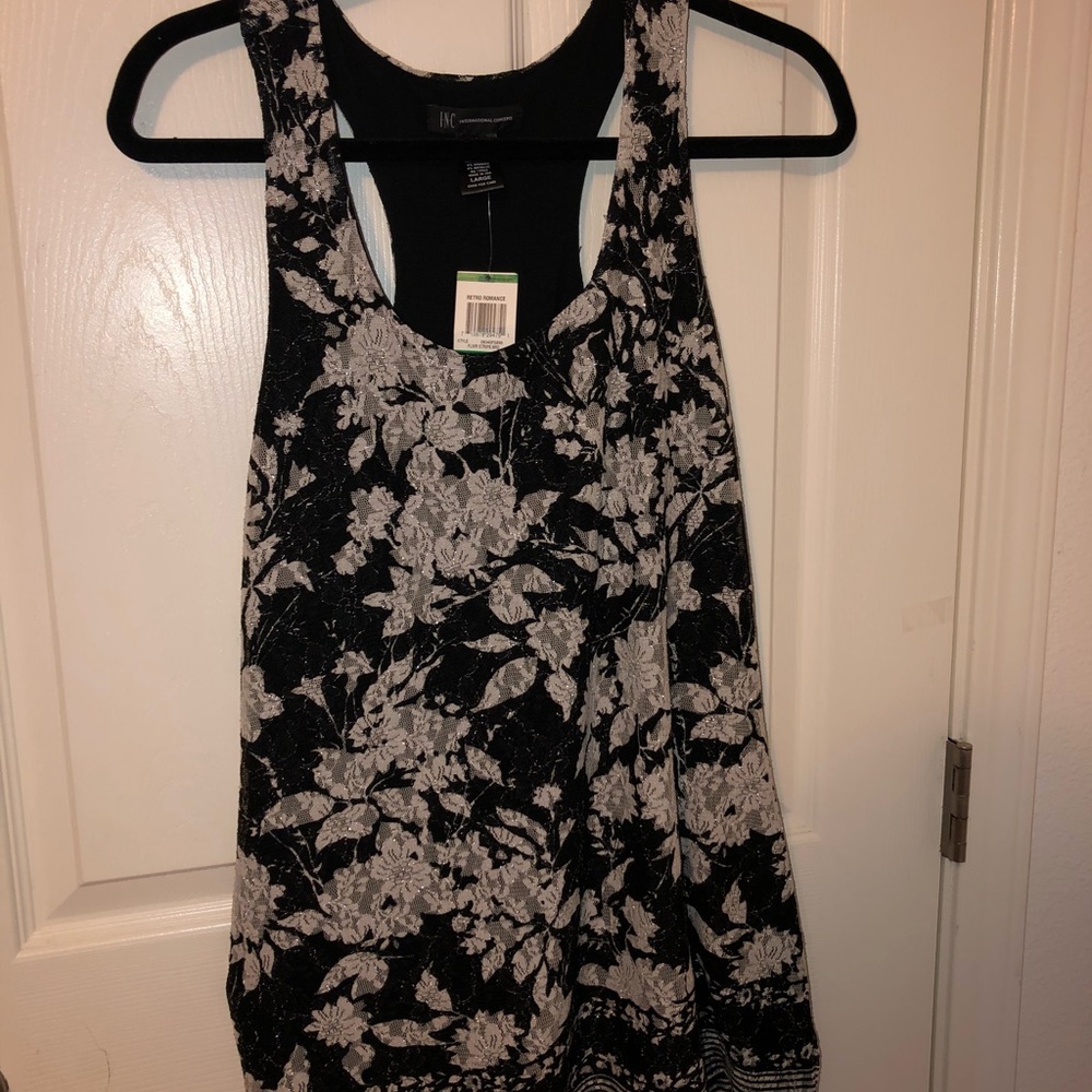 Floral Print Tank Top